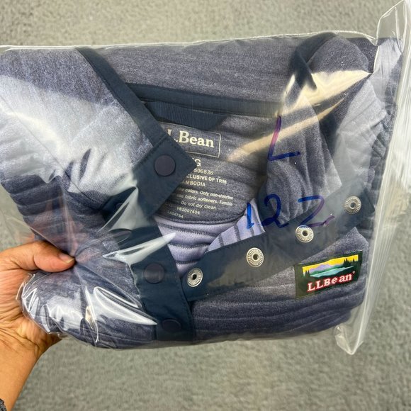 L.L. Bean 1/4 Button Up Marquee Roofing Lightweight Jacket women 1X - Picture 9 of 9